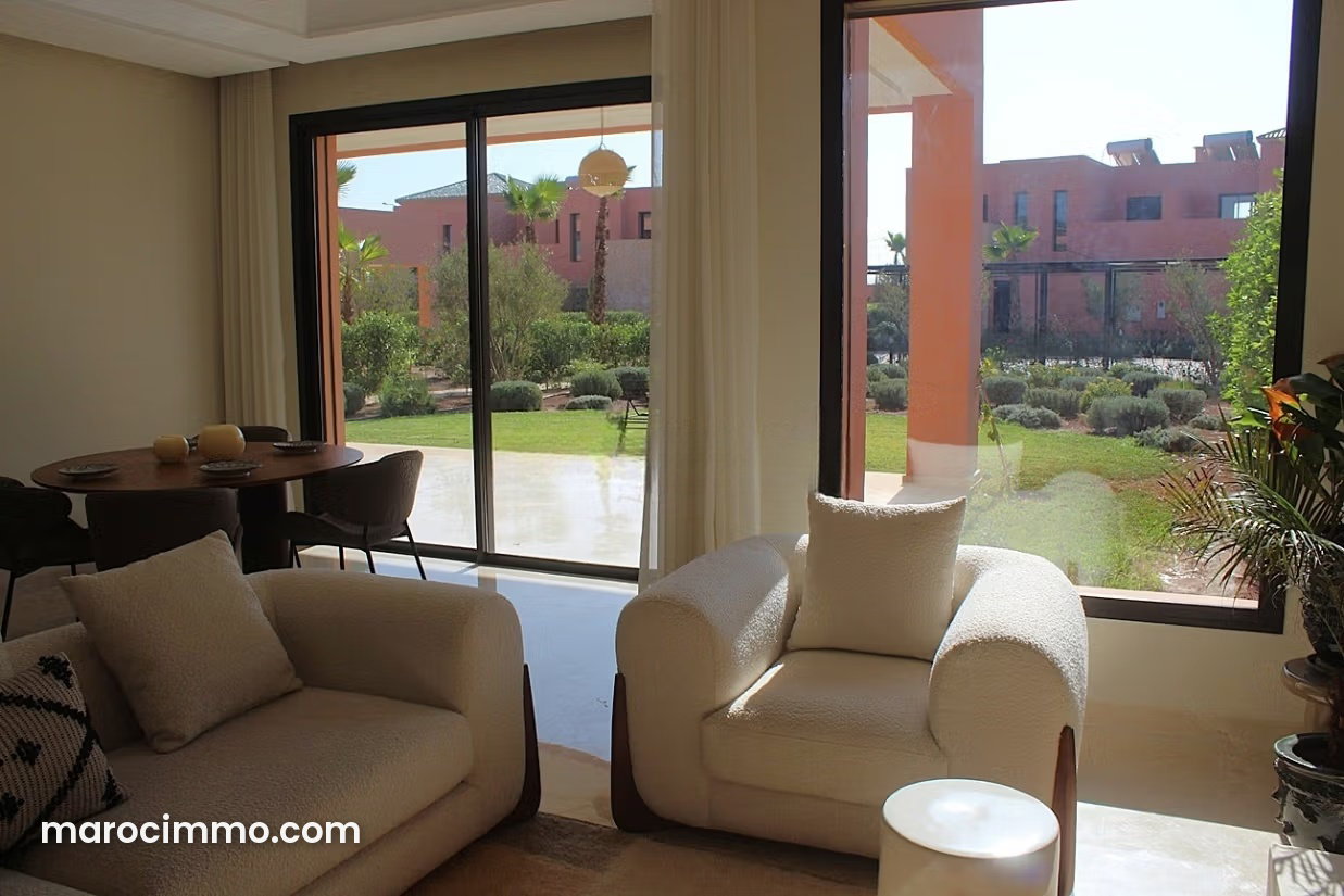 Furnished 3-bedroom villa with swimming pool, Palmeraie, Marrakech — Marrakesh