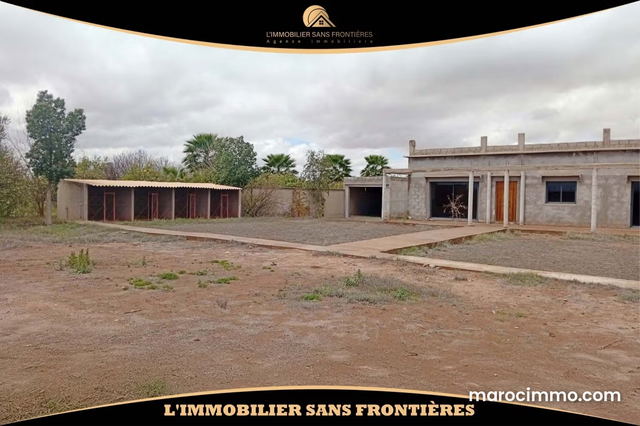 Ferme agricole Melkia à vendre à Route de Fès km 20,2 hectares 5 000 m², Marrakech — Marrakech