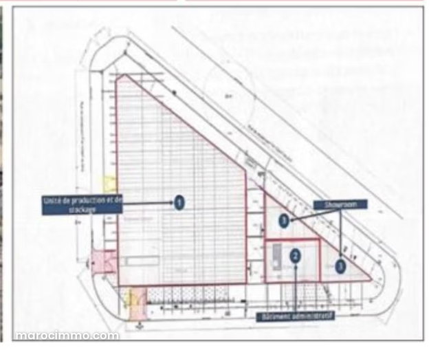 Unité Industrielle 2991 m² Nouaceur — 2
