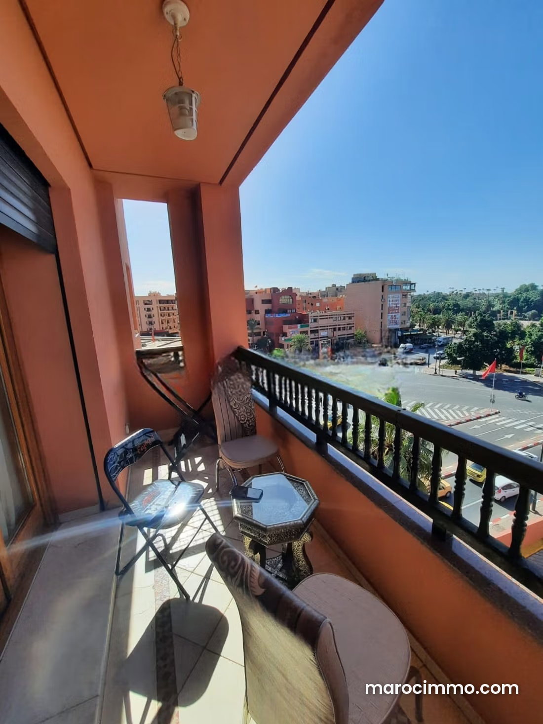 170 sqm Furnished Apartment with Terraces, Guéliz, Marrakech — Marrakesh