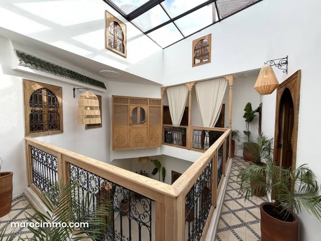 Furnished 4-Bedroom Riad in the Heart of the Medina, Essebtiyen, Marrakech — Marrakesh