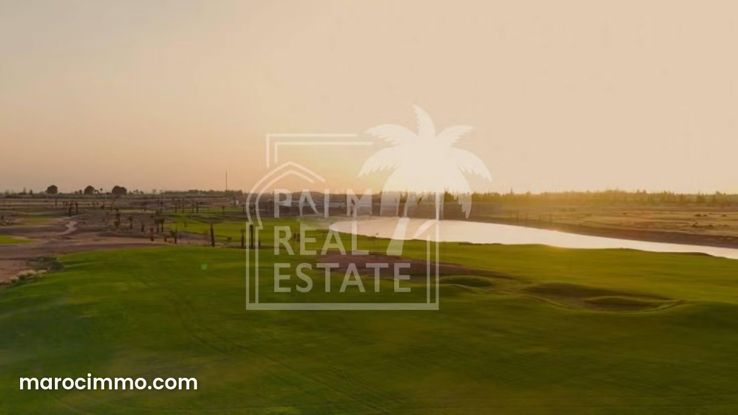 580 m² Plot in a Golf Resort on Route de l’Ourika, Marrakech — Marrakesh