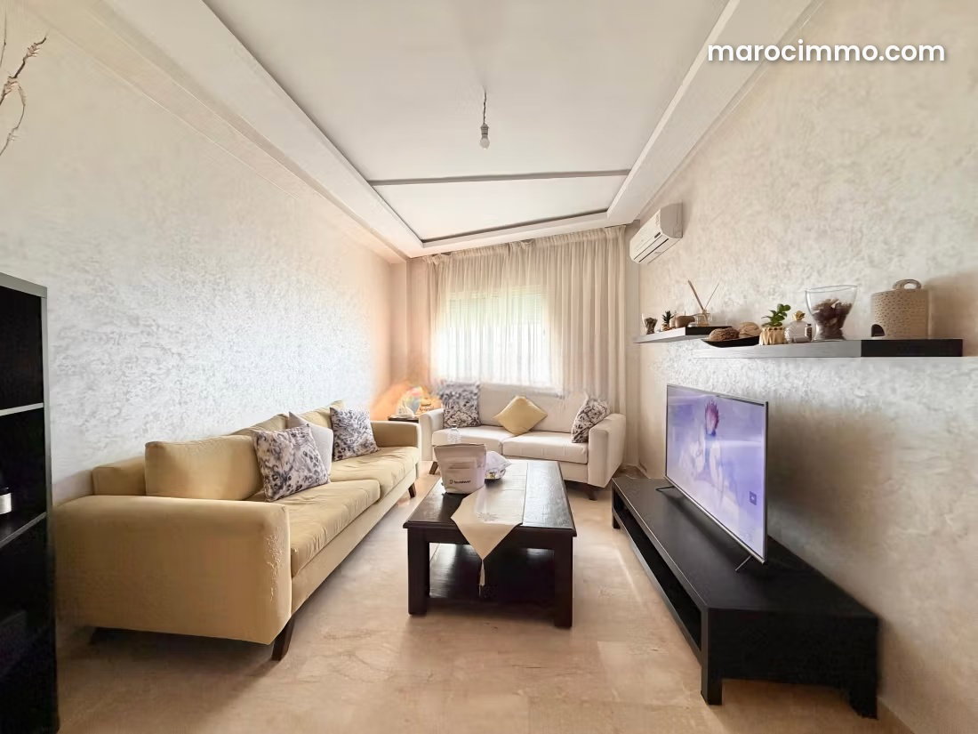 Three-Room Apartment with Terrace in Val Fleuri, Casablanca — Casablanca