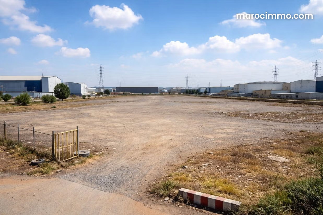 11,572 m² Industrial Land, I2S1 Zone, Errahma, Casablanca — Casablanca