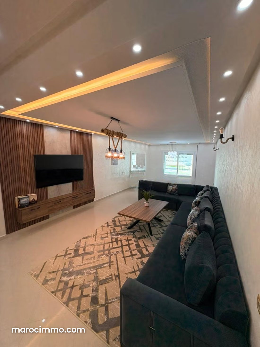 Furnished Sea-View Apartment in Tangier City Center — Tangier