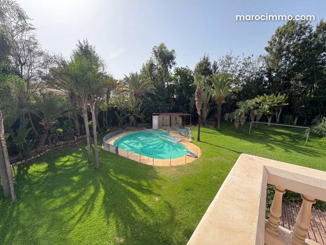 3,117 m² California villa with pool and garden, Casablanca — Casablanca