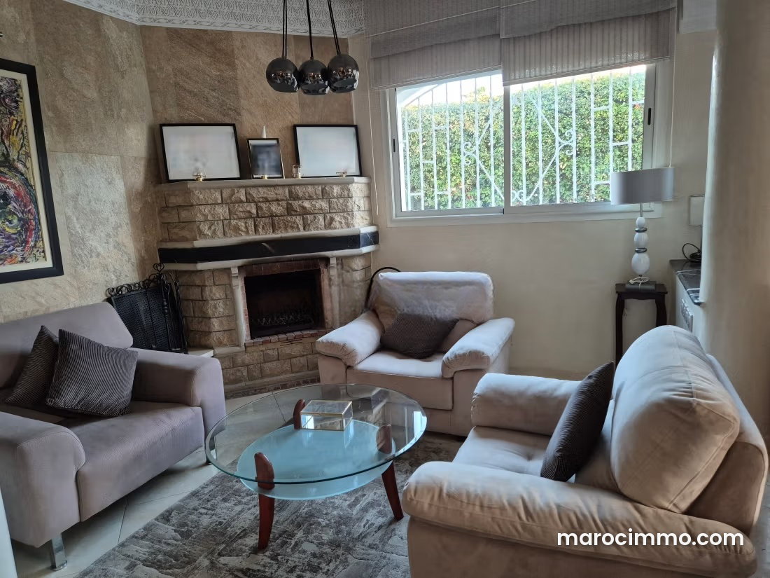 620 sqm Villa on a Prime Boulevard Corner in Riyad, Rabat, for Sale — Rabat