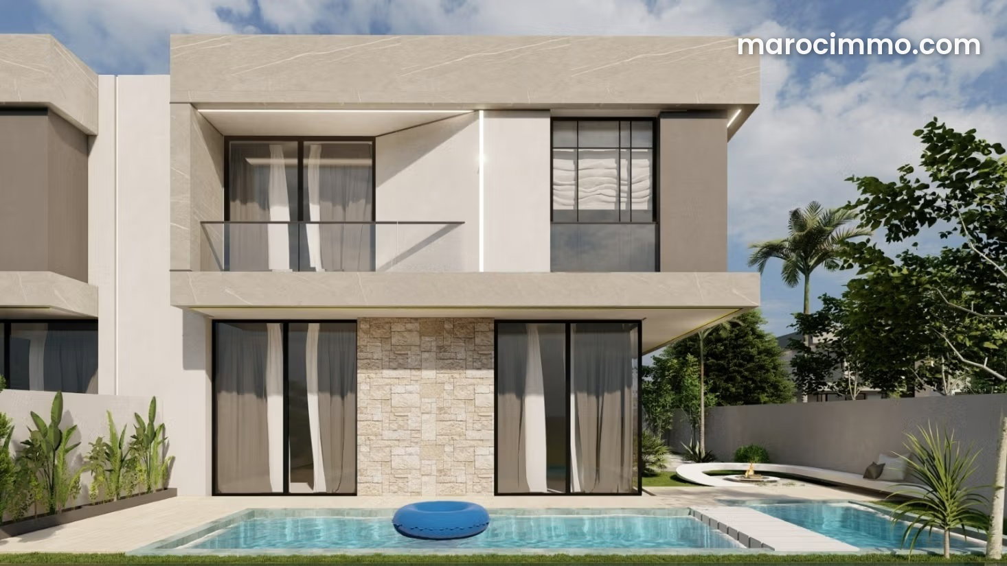 270 sqm Villa with Pool, Amezmiz Road, Marrakech — Marrakesh