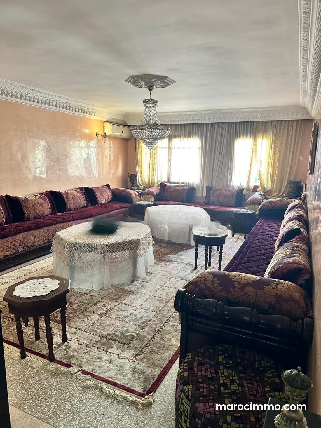 Furnished and Fully Equipped 134 sq m Apartment, Massira, Rabat — Rabat