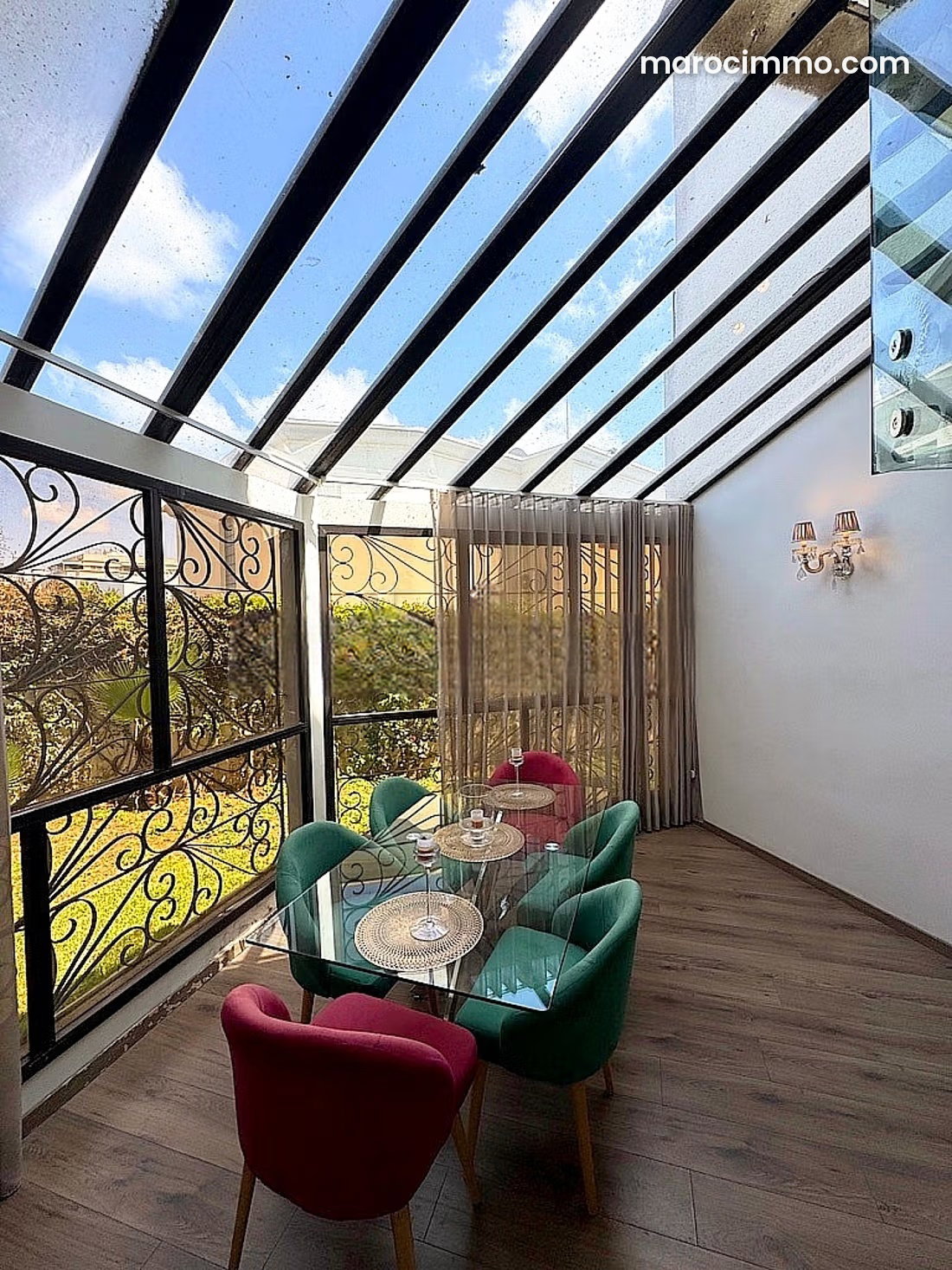 Villa meublée 500 m², piscine et jardin, Riyad, Rabat — Rabat