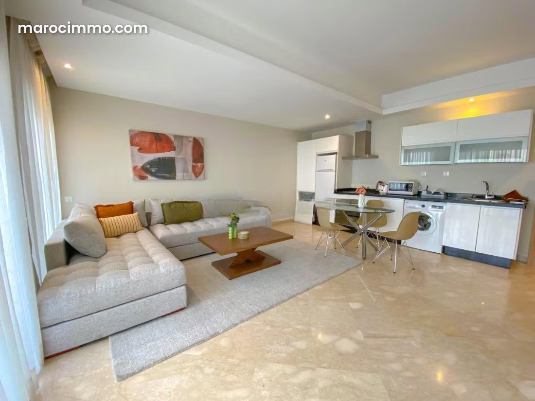 Appartement meublé avec terrasse à louer à Racine Casablanca — Casablanca