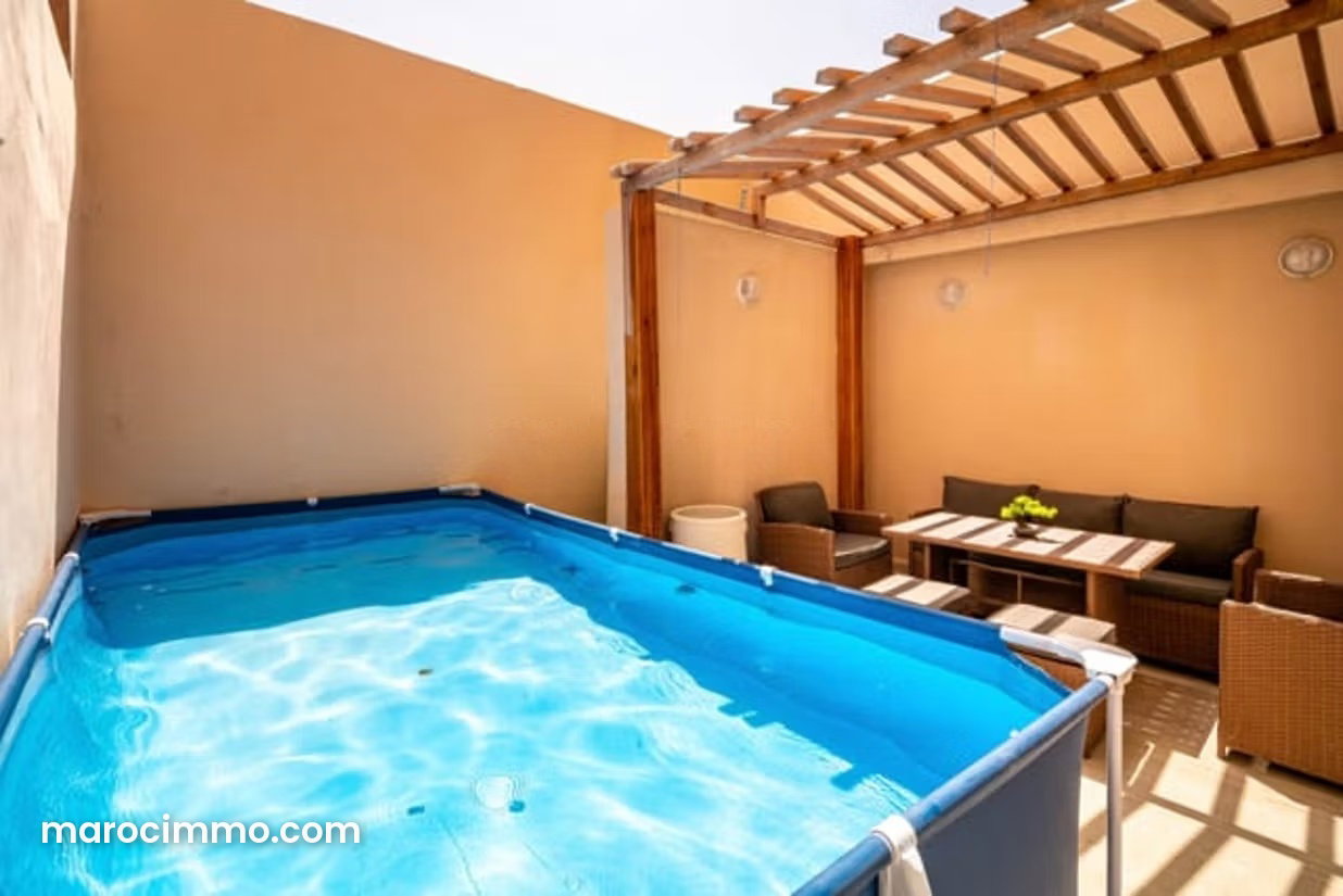 Appartement meublé 170 m² avec piscine à El Ghoul Marrakech — Marrakech