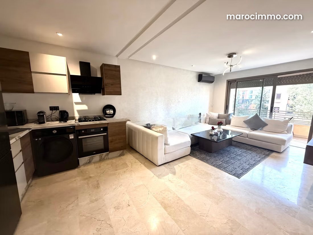 One-Bedroom Apartment with Terrace, Gueliz, Marrakech — Marrakesh