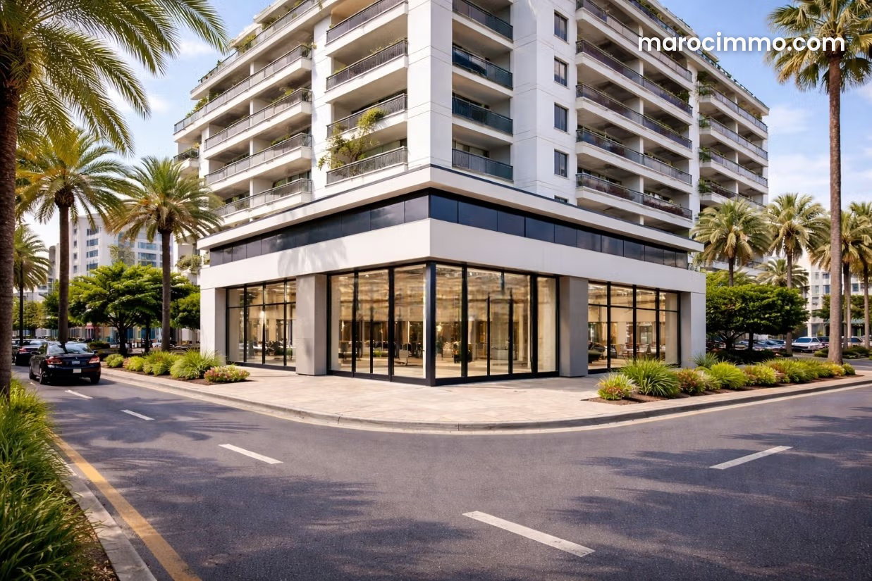 500 m² Commercial Premises for Lease in Racine, Casablanca — Casablanca