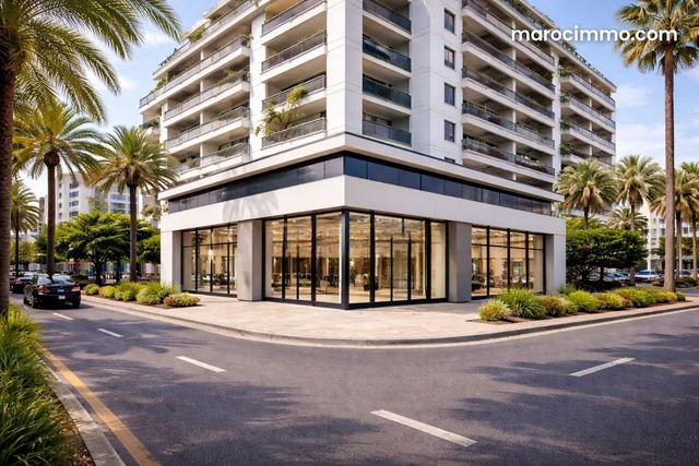 Highly Visible Commercial Space of 500m2 — Casablanca