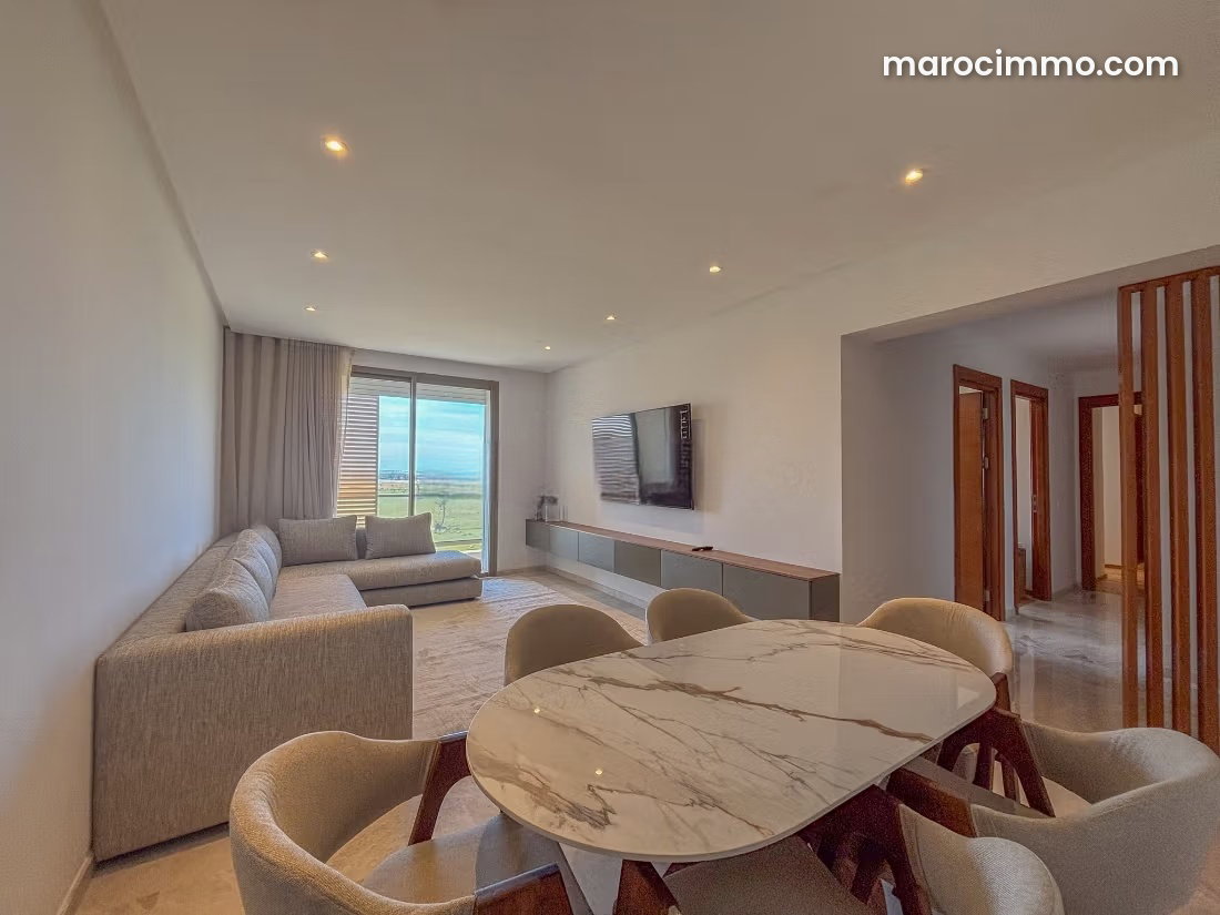 Furnished 2-Bedroom Apartment with Sea Views in Dar Bouazza — Dar Bouazza