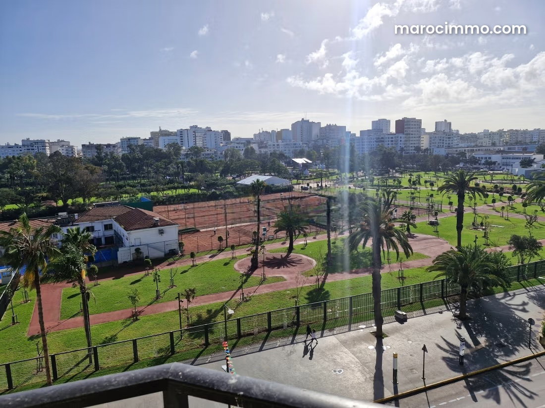 3-Bedroom Apartment with Terrace for Rent in Gauthier, Casablanca — Casablanca