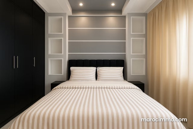 Superbe appartement à louer à Charf. 2 belles chambres. Meublé — 4