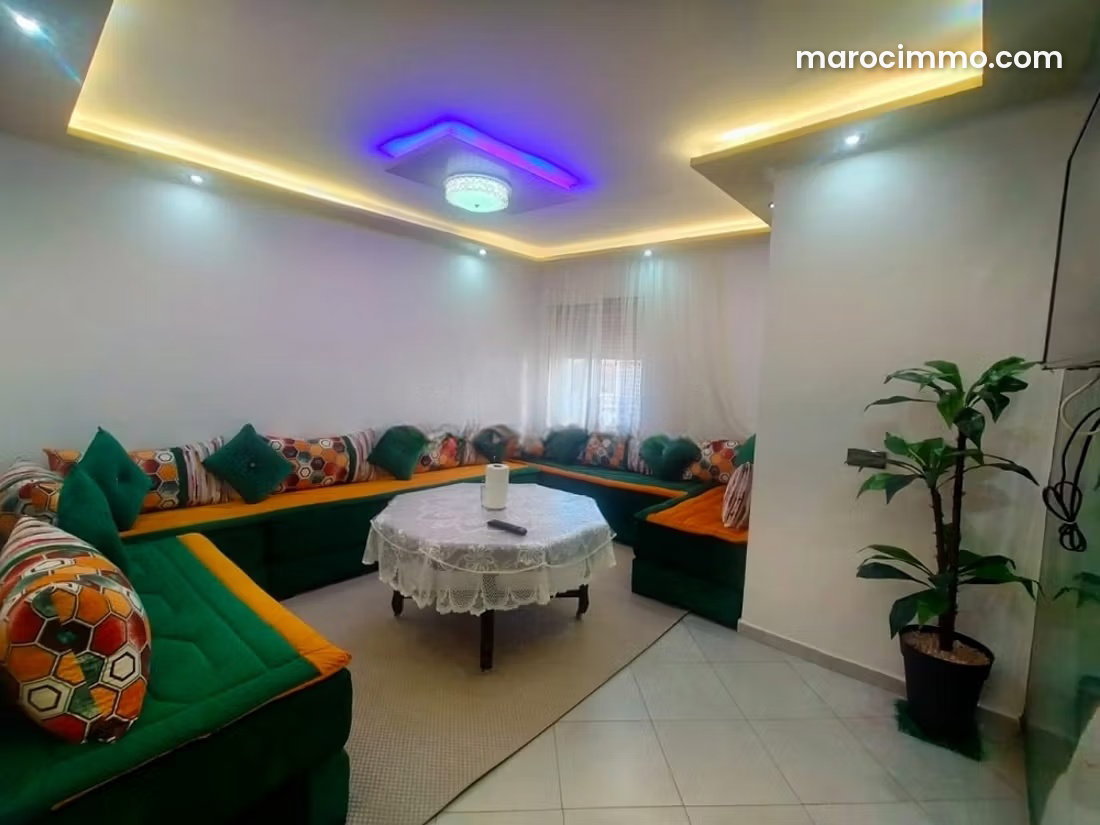 Appartement meublé lumineux à louer quartier Anza Agadir — Agadir