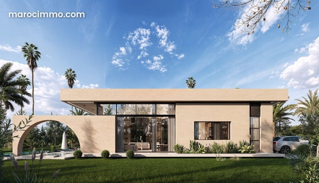 Route Ourika km 12 – villa neuve 4 façade — 3