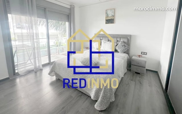 Spacieux appartement meuble a la perle bleue — 4