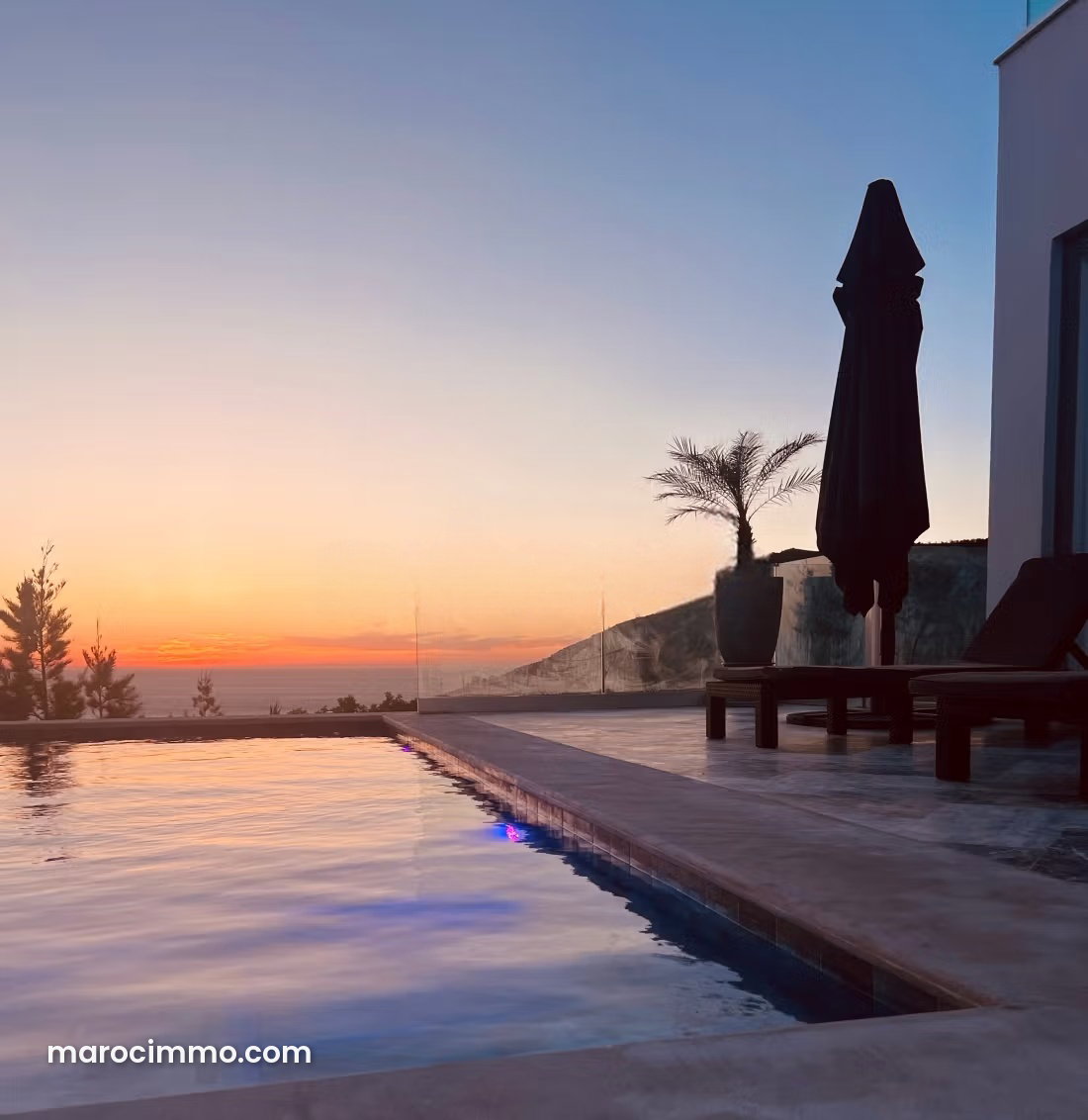 500 m² Sea-View House with Infinity Pool, Mediouna, Tangier — Tangier