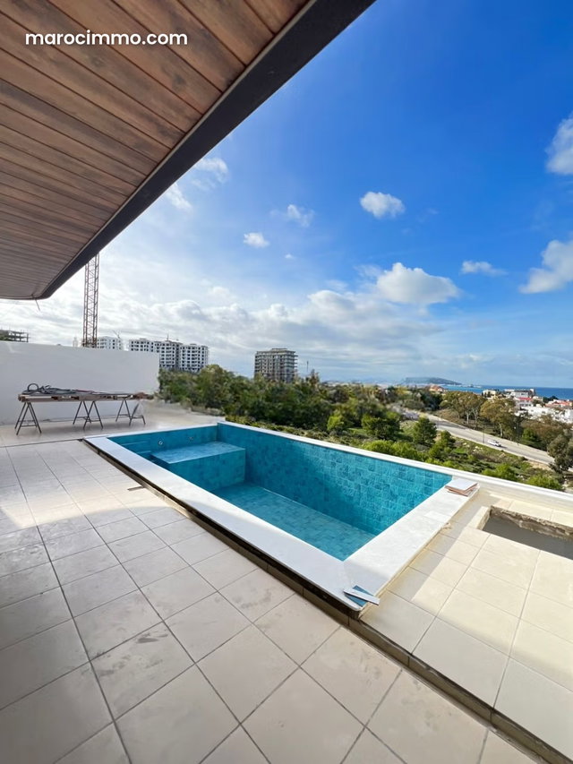 Appartement vue sur mer et piscine à Malabata Hill — 5