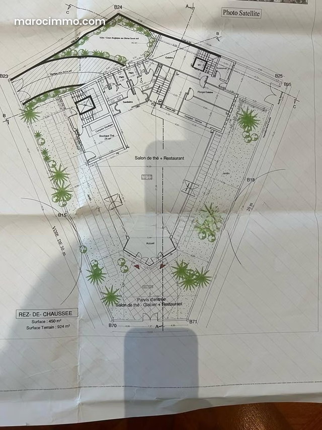 Driss saloui/villa commercial morcelable 250ht/m — 4