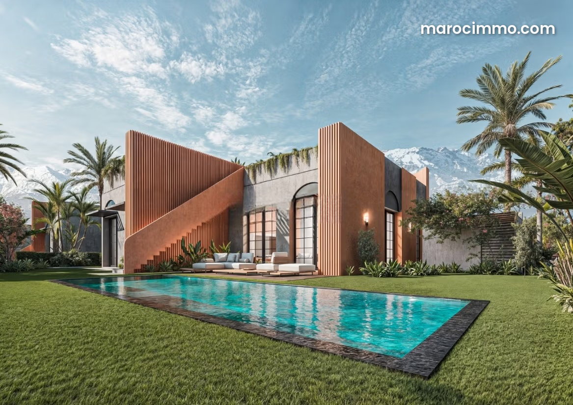 4-Suite Villa with Pool, Ourika Road, Marrakech — Marrakesh