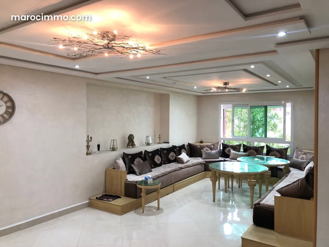Furnished 3-Bedroom Apartment for Rent in Mozart District, Tangier — Tangier