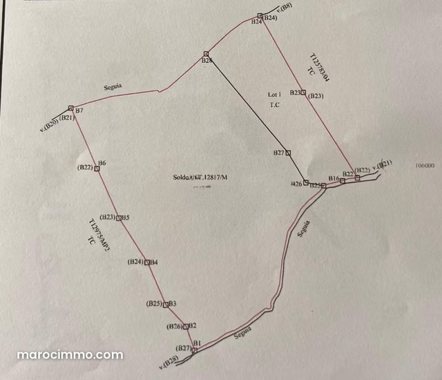 À vendre Terrain titré à fort potentiel à 17 km de Marrakech — 3