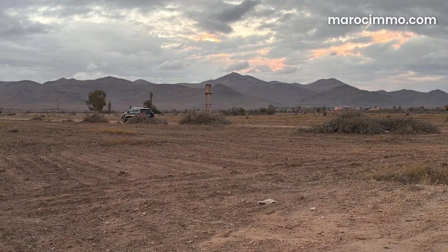Large 2-Hectare Titled Plot with Mountain Views near Marrakech — Marrakesh