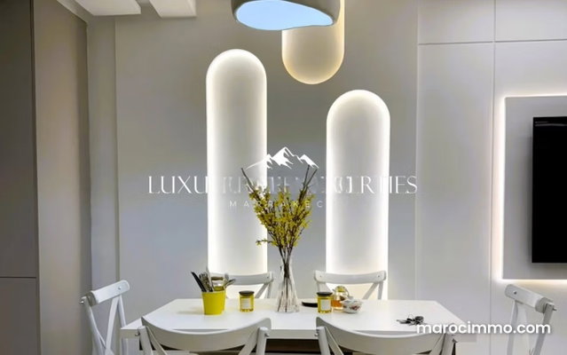 Appartement duplex meublé 2 chambres – Guéliz — 4