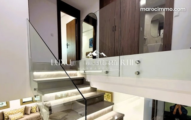 Appartement duplex meublé 2 chambres – Guéliz — 5