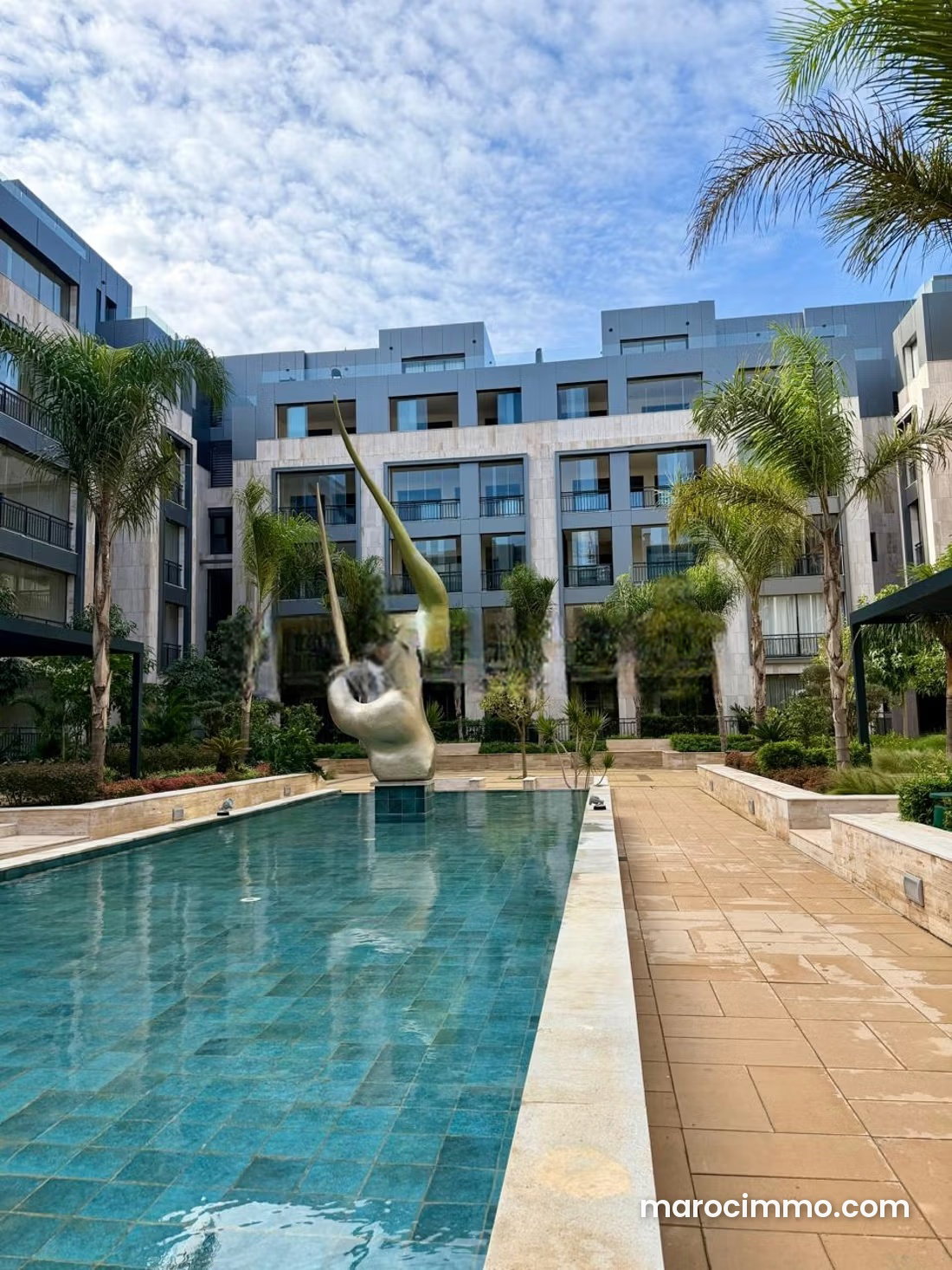 130 sqm apartment, 2 bedrooms, Souissi, Rabat — Rabat