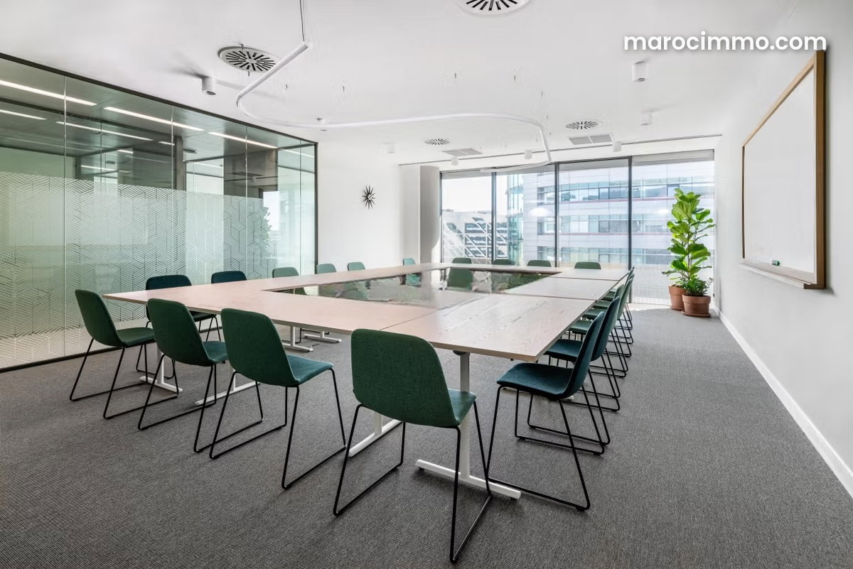 Bureau pour 10 à Casablanca, Bouskoura Marriott