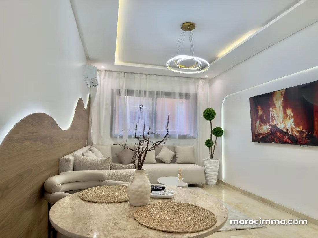 Appartement meublé 79 m², 2 chambres, Victor Hugo, Marrakech — Marrakech
