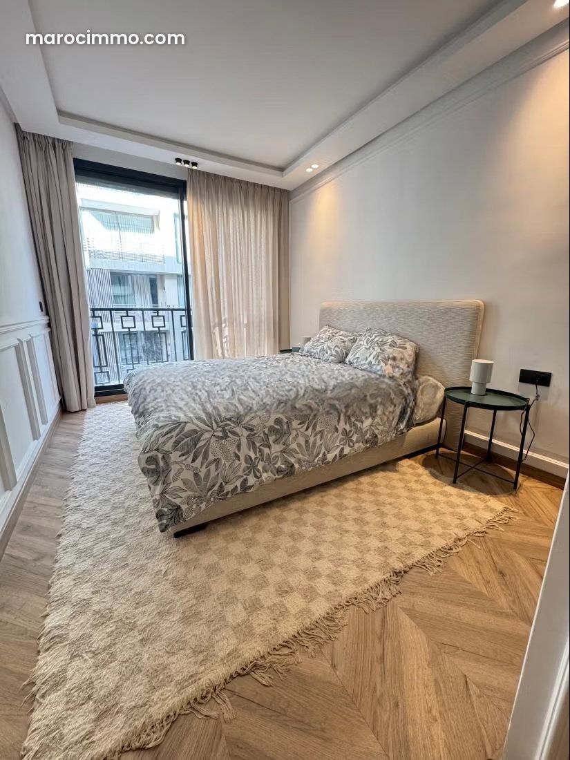 Furnished apartment with terrace for rent in Princesses, Casablanca — Casablanca