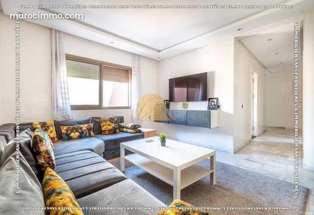 Appartement à vendre à Guéliz, Marrakech — Parking sous sol titré — 75 m² — 3