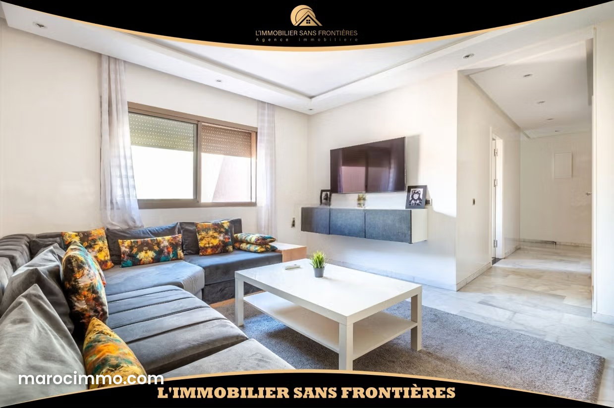 Furnished 2-Bedroom Apartment in Guéliz, Marrakech, with Terrace — Marrakesh
