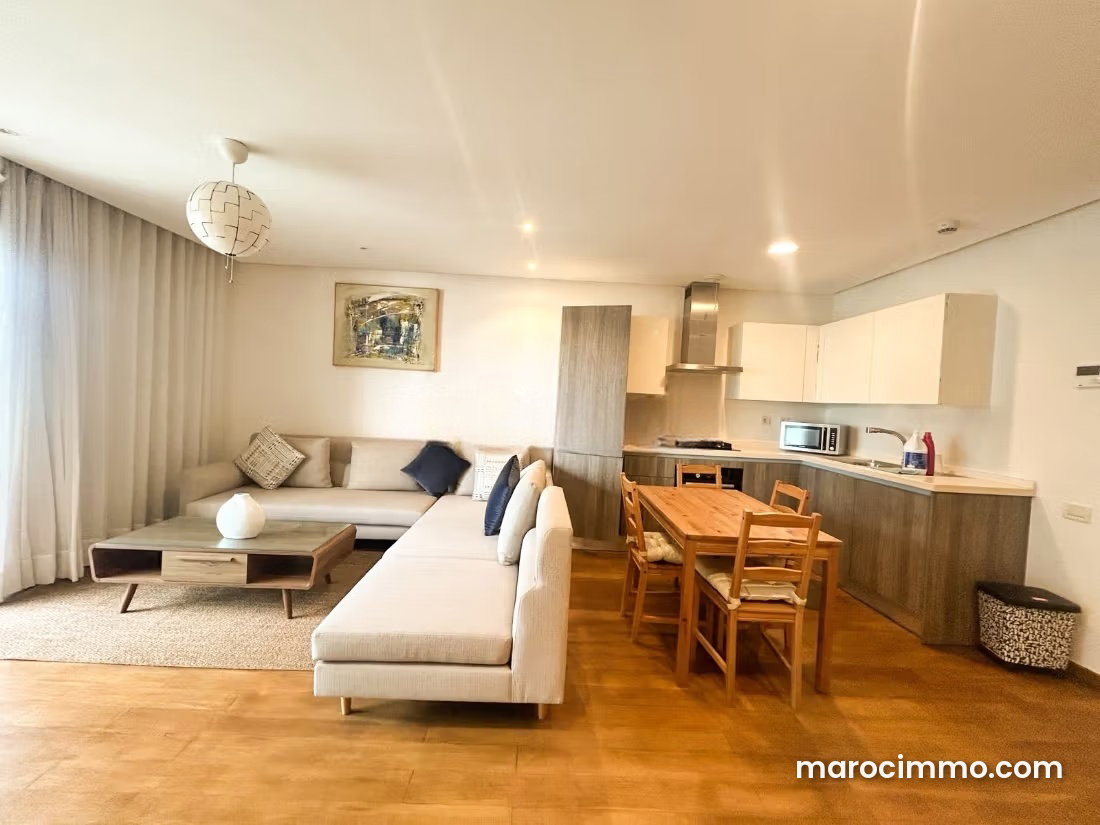 Furnished Apartment with Terrace at Casablanca Marina — Casablanca