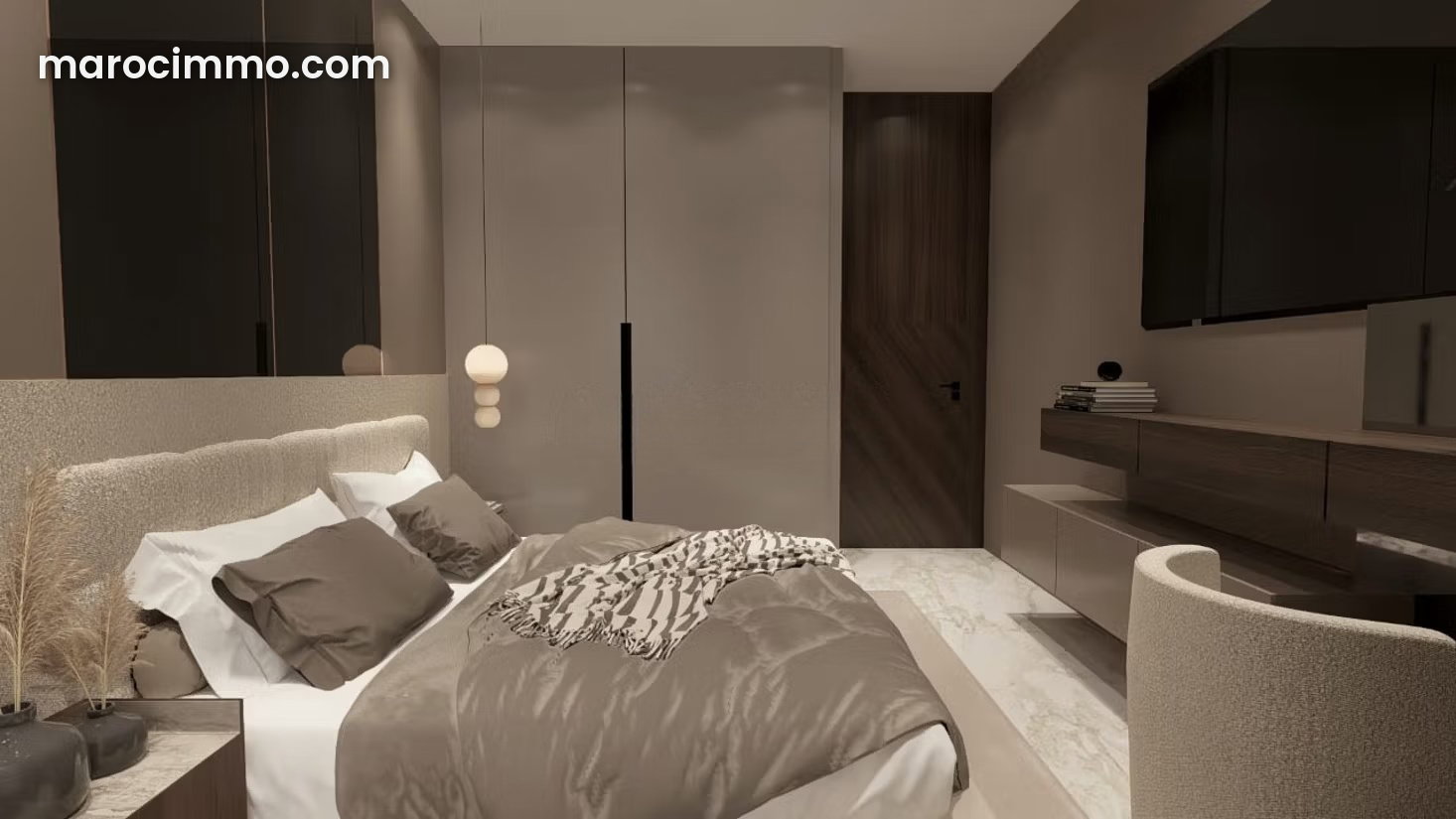 Appartement 41 m² avec vue montagne, Route de Casablanca, Marrakech — Marrakech