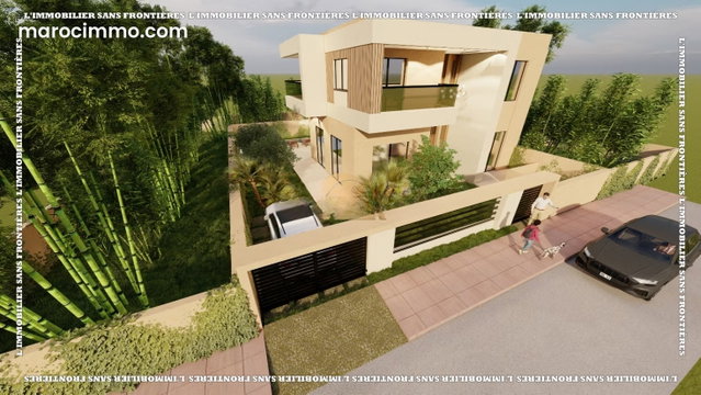 Villa semi finie à vendre Piscine privée Route d’Ouarzazate km 10, Marrakech — 4