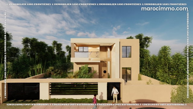 Villa semi finie à vendre Piscine privée Route d’Ouarzazate km 10, Marrakech — 3