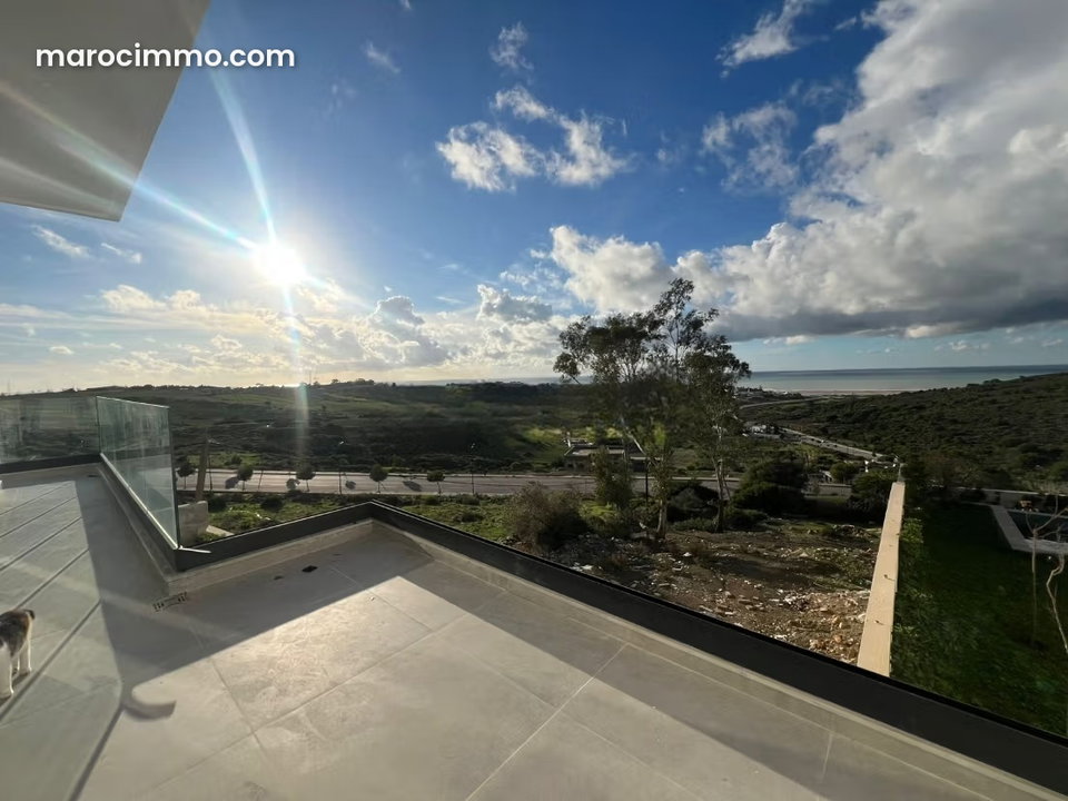 Luxury Villa for Rent in Mediouna with Exceptional Sea View