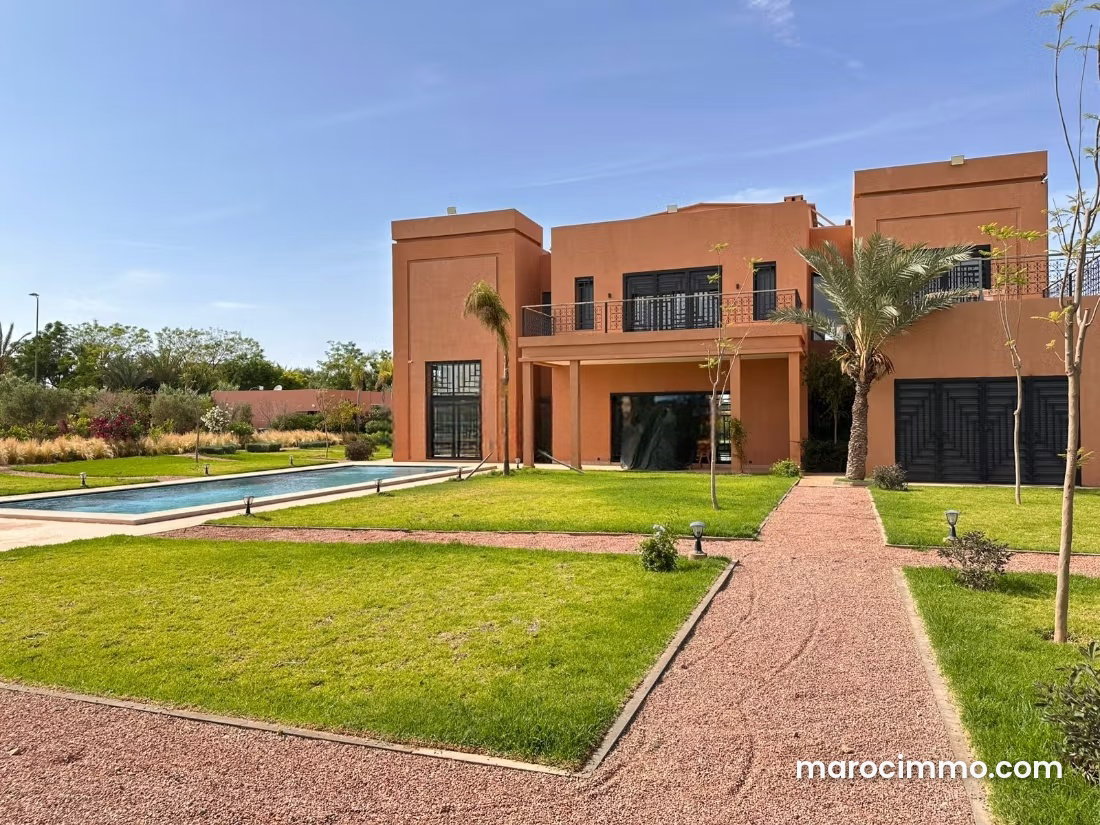 5-Bedroom Villa for Rent in Amelkis, Marrakech, with Atlas Mountain Views — Marrakesh