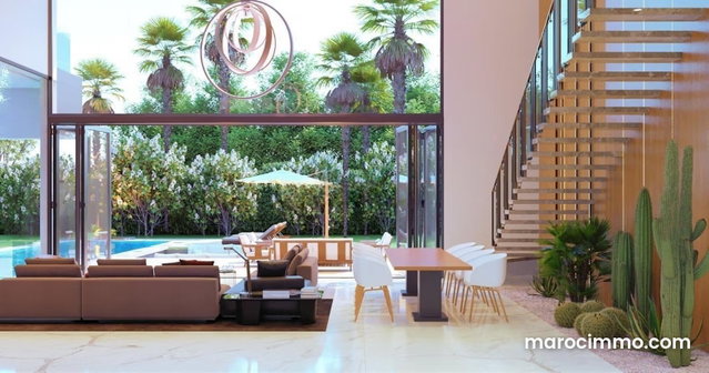 Vente propriété 4 villas semies finies route de l’Ourika — 5