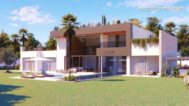 Vente propriété 4 villas semies finies route de l’Ourika — 3