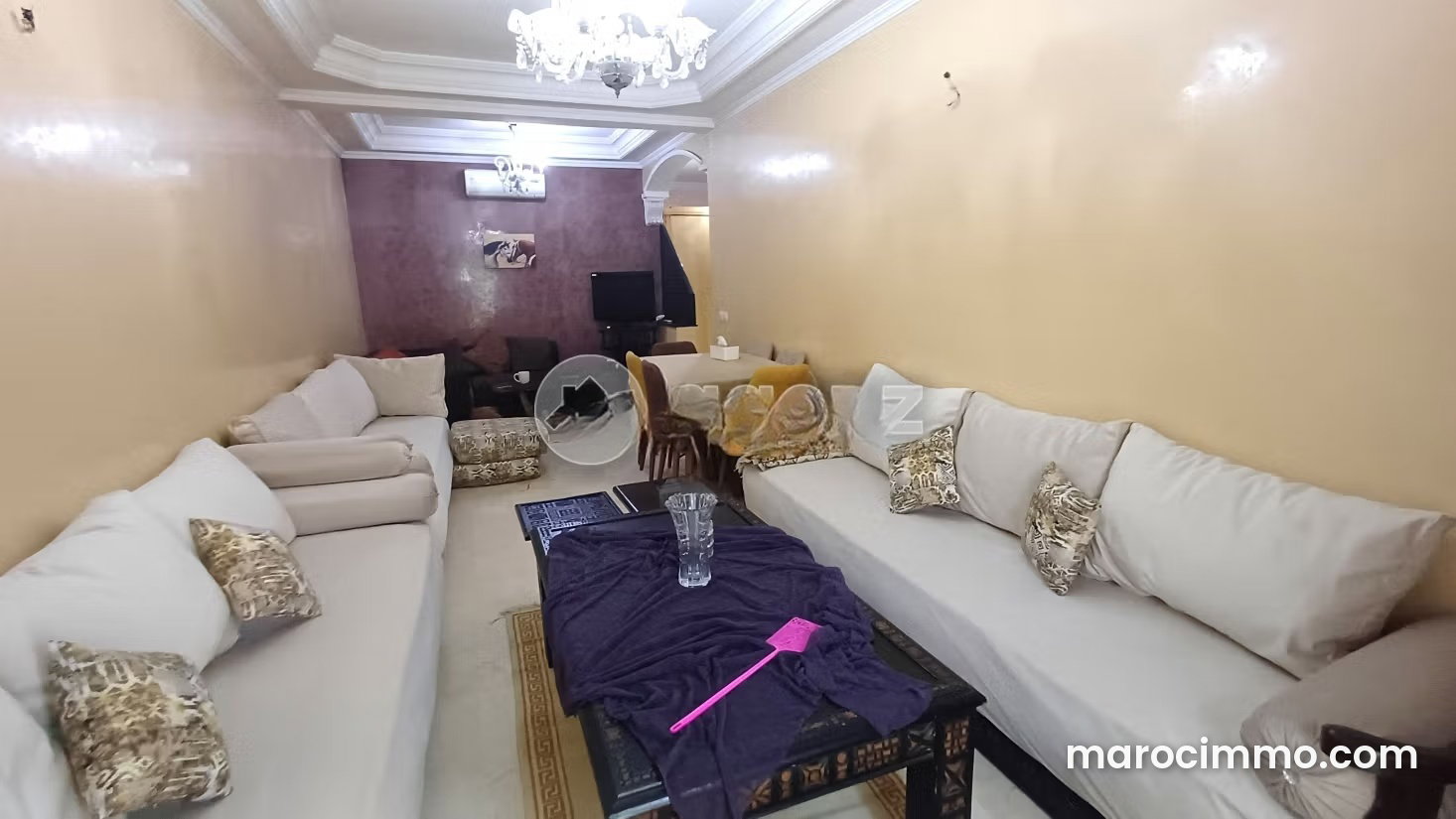 Top-Floor 3-Room Apartment in Bourgogne, Casablanca — Casablanca