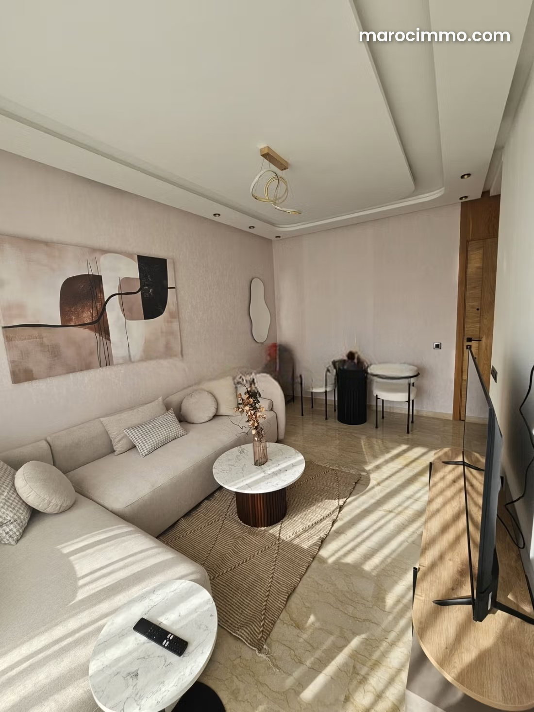 Furnished One-Bedroom Apartment for Rent in Hermitage, Casablanca — Casablanca